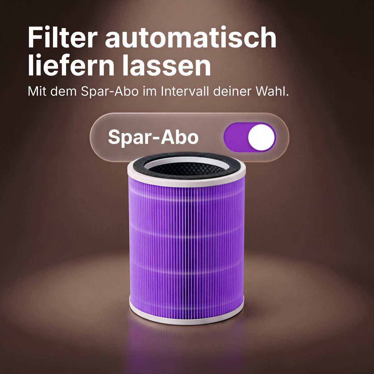 Filter automatisch liefern lassen